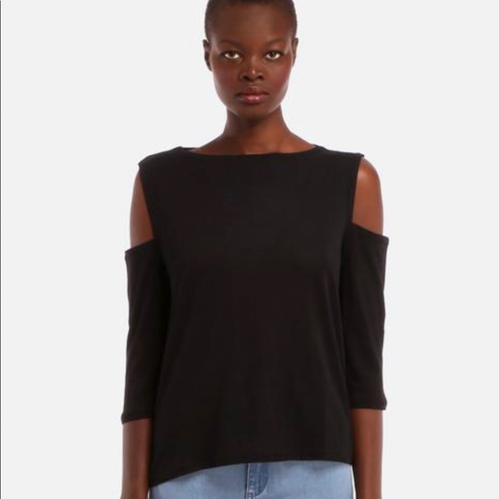 Cheap Monday cold shoulder top
